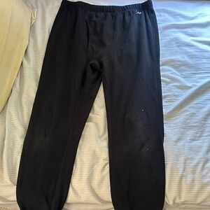 Black Sweatpants. They are so comfy